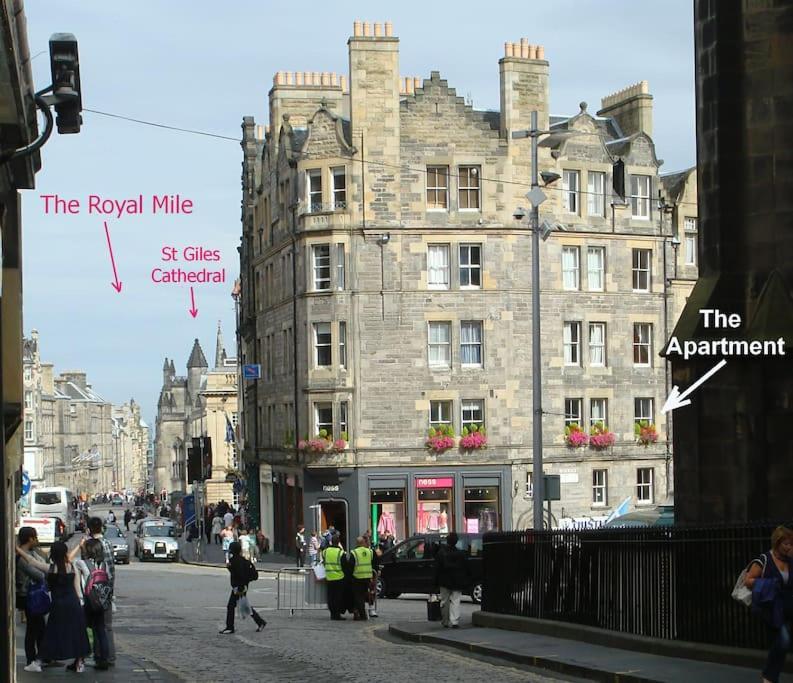 Royal Mile Apt, Just 1 Min From Edinburgh Castle!公寓 外观 照片